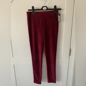 Art class burgundy ribbed pants